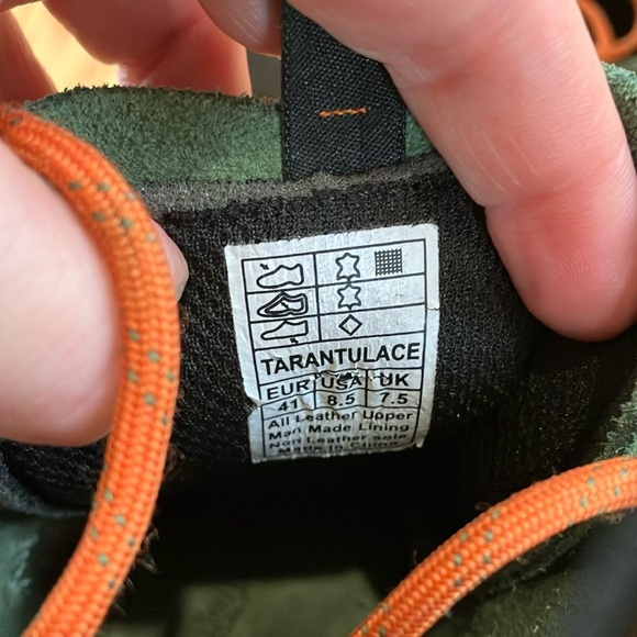 La Sportiva Green and Orange Climbing Shoes - Picture 6 of 6